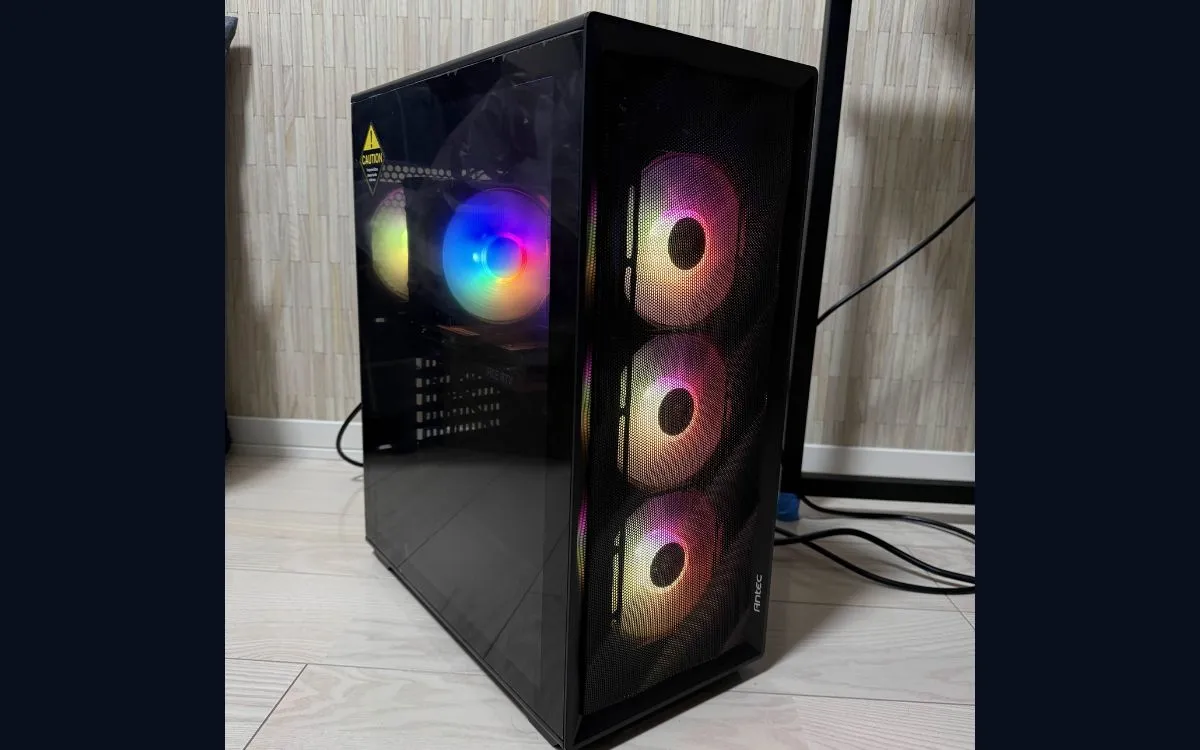 完成したPC