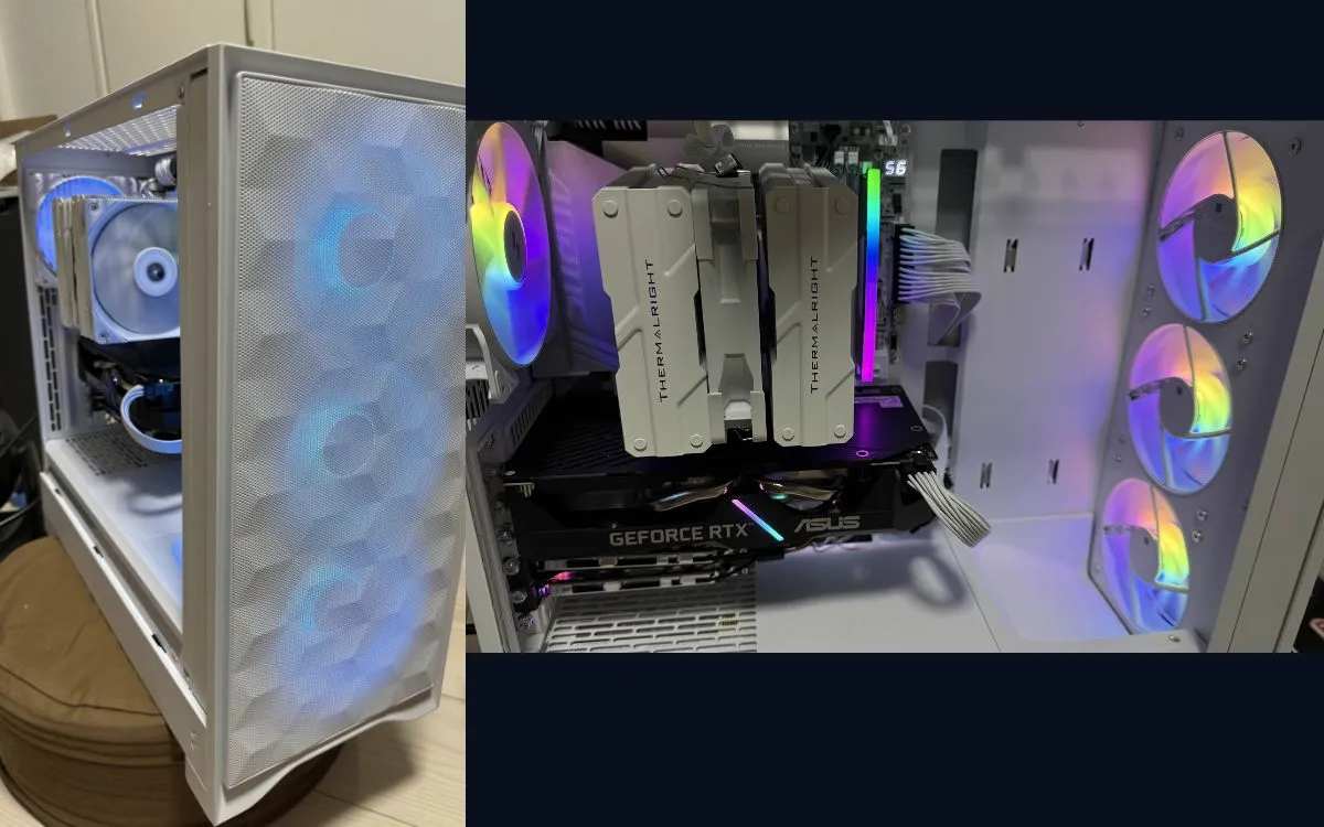 完成したPC