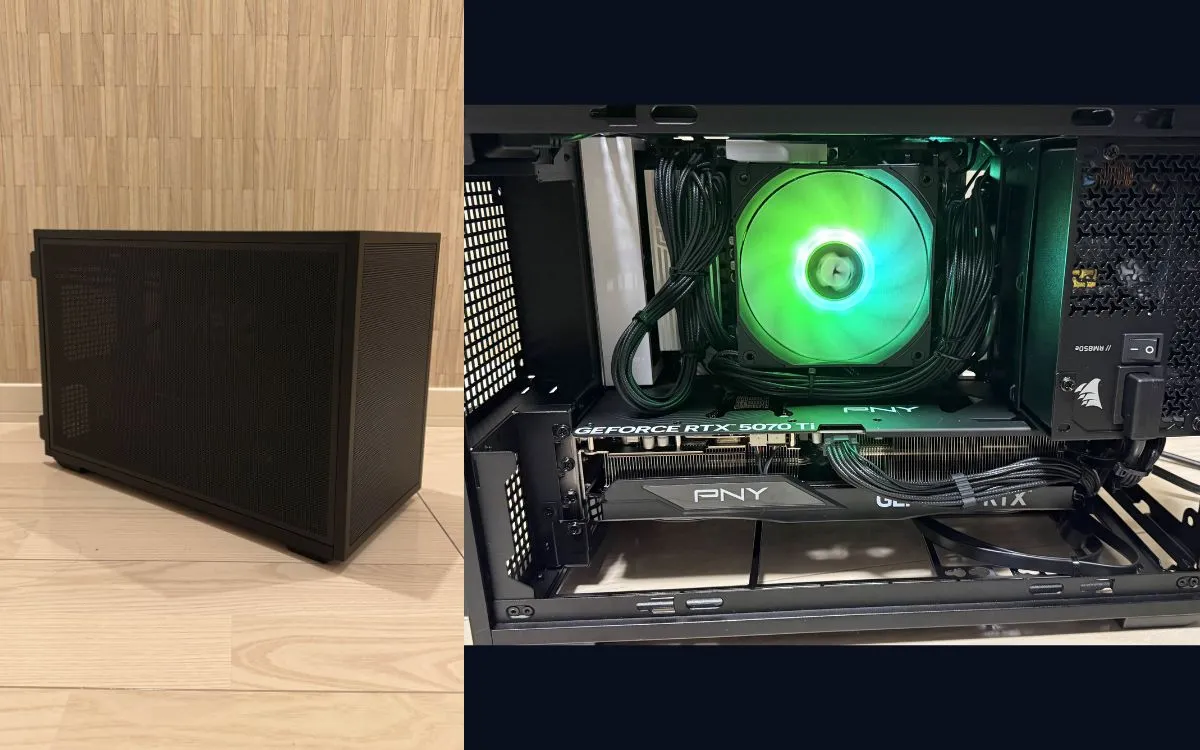 完成したPC