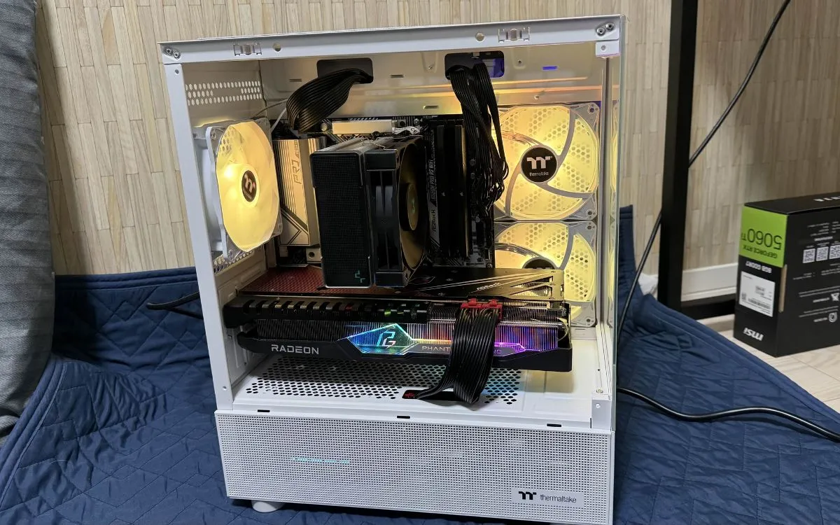 完成したPC