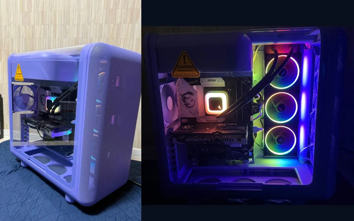 完成したPC