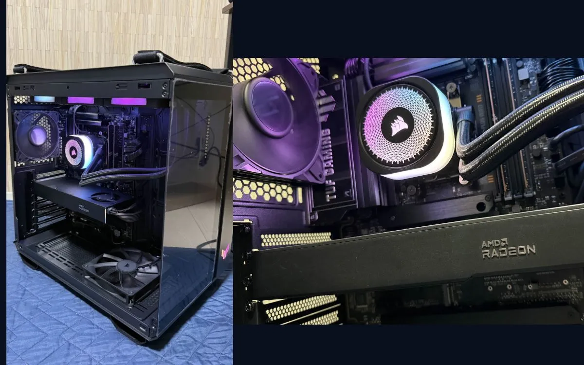 完成したPC