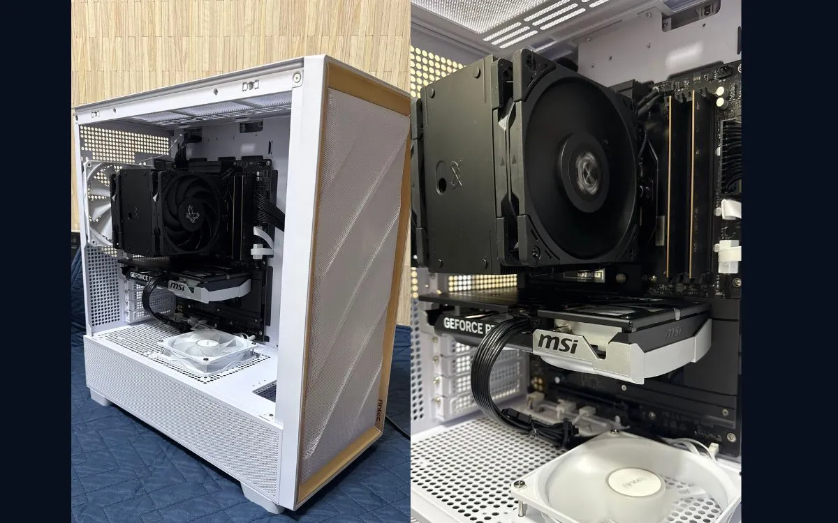 完成したPC