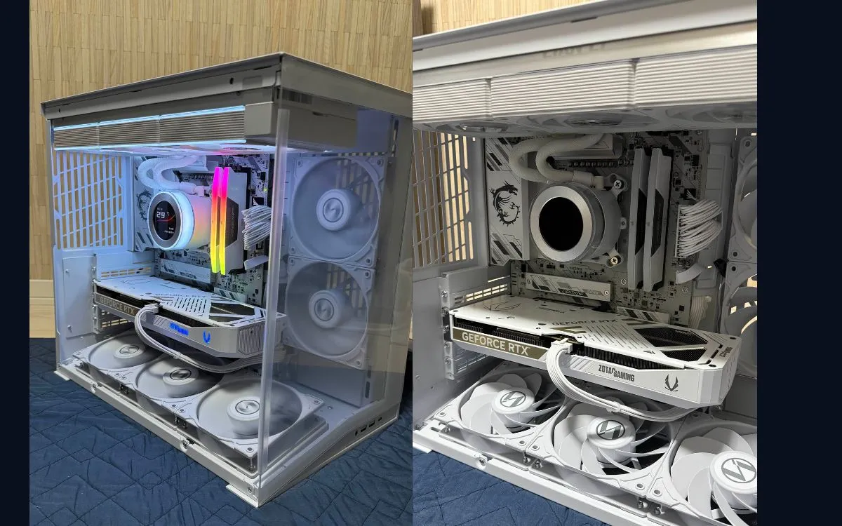 白統一ゲーミングPC