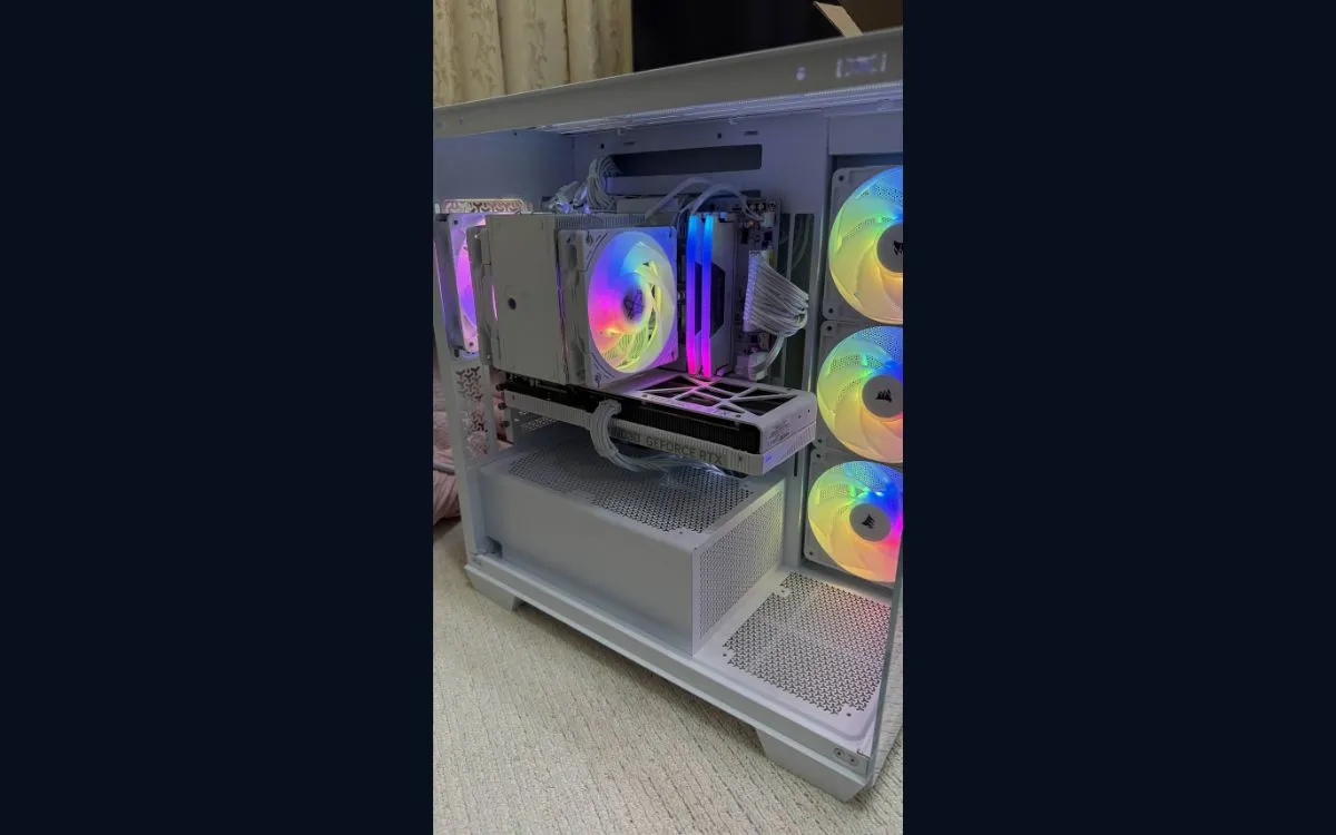 完成後のPC